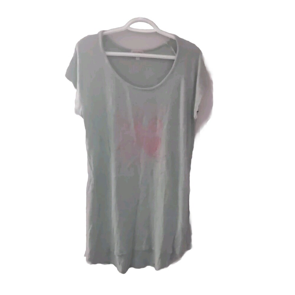 Betsey Johnson *WILD AT HEART XOX Betsey" Graphic Nightshirt Size Large